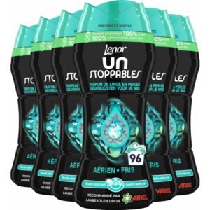 6x Lenor Unstoppables In-Wash Duftbooster Frisch 16 Waschungen 224 gr - Multipack