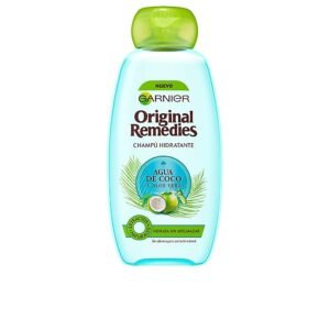 Garnier Original Remedies Agua De Coco Y Aloe Vera Champú Hidratante 300 Ml,Multicolor