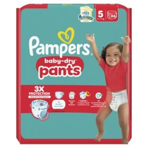 Pampers Baby-Dry Pants Gr.5, Single Pack, 11-17kg (24 Stk)