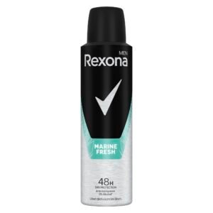 Rexona Men Anti Transpirant Spray Marine Fresh Deospray schützt 48 Stunden gegen Körpergeruch und Achselnässe 150 ml