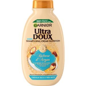 Ultra Doux Reiesse d'Argan Shampoo, Ernährungscreme, Reichtum d'Argan, 250 ml
