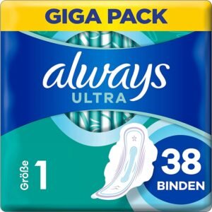 always Ultra Binde Normal mit Flügeln Gigapack 38