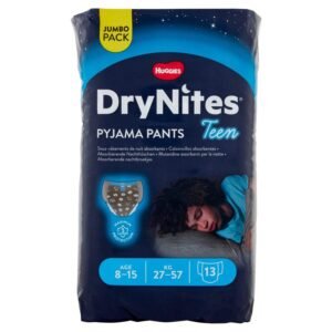 HUGGIES Drynites Einweg-Nachtwäsche, Urinschutz, Jungen, Große 8-15 Jahre, 13 Stück, Large, Disney Design