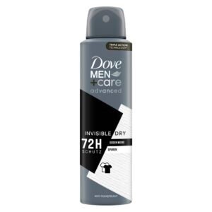 Dove MEN+care advanced Anti Transpirant Invisible Dry gegen weiße Spuren schützt 72 Stunden vor Körpergeruch und Schweiß 150 ml