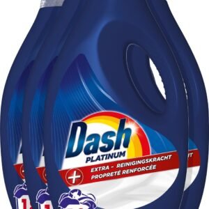Dash Flüssigwaschmittel Platinum 4x18 Wäschen - 4x810 ml - Vorteilspack