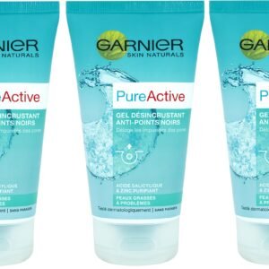 Garnier Pure Active Gel Mitesser-Entferner, 150 ml, 3 Stück
