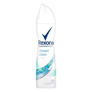 REXONA WOMEN MotionSense SHOWER CLEAN 48h ANTI-PERSPIRANT SPRAY 5.0 Oz / 150 ml by Rexona Women