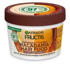Garnier Fructis Hair Food Macadamia Trockenes und widerspenstiges Haar Maske 400ml
