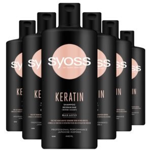 Syoss Keratin Shampoo, 6 x 440ML