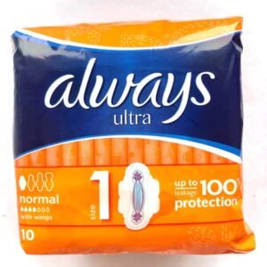 Always Ultra Long (Größe 2) Damenbinde Mit Flügeln, 50 g, TOALW205