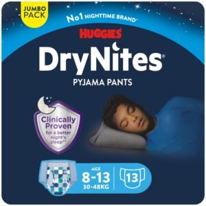 Huggies DryNites für Jungen von 8 bis 15 Jahren, 13 Stücke