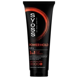 6er Pack - Syoss Haargel 3in1 mit Vitaminkomplex - Power Hold - 250ml