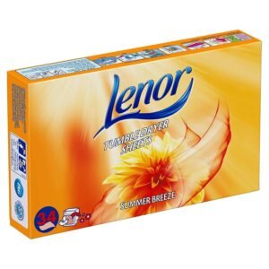 Lenor Tumble Dryer Sheets Summer Breeze 34'S