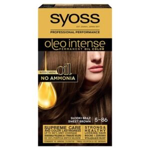 Syoss Oleo Intense Haarfärbemittel, 5.86 Süßbraun 115 ml