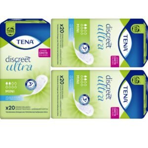 Discreet Ultra Mini Einlagen Pads Damenbinden x 3 Packungen