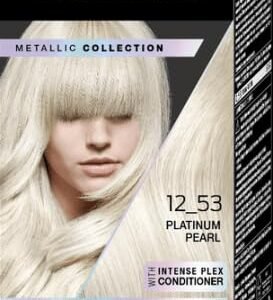 Permanent hair dye Syoss Baseline Metallic Collection, 12-53 Platinum Pearl, 115 ml