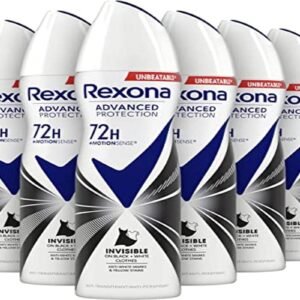 Rexona Woman Advanced Protection Anti-Transpirant Spray Invisible B&W 6 x 150ml
