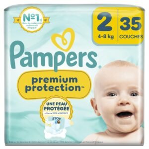Pampers Premium Protection Windeln Gr.2, Single Pack, 4-8kg (35 piece)