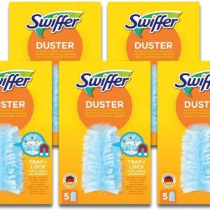 Swiffer Staubwedel Staubanzieh- und Staubschutzwedel, Ersatzeinlagen 25 Stück (5 X 5)