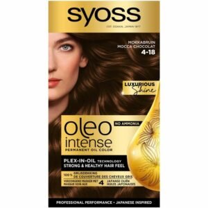 Syoss Color Oleo Intense 4-18 mokkabruin haarverf - 1set