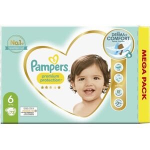 PAMPERS Premium Protection Taille 6-72 Couches