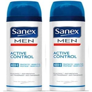 Sanex Men Active Control 48H Deo Vaporizer Familien Formel - 2er packung