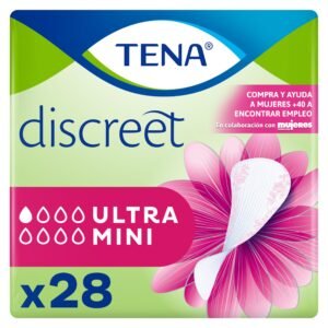 TENA Discreet Ultra Mini  1 x 28 Binden in einer Packung  Ultradünne Slip für Frauen mit MicroPROTEX-Technologie  für Inkontinenz und leichten Urinverlust