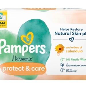 Pampers - Harmonie Protect & Care - Calendula - Billetücher - 132 Tücher - 3 x 44
