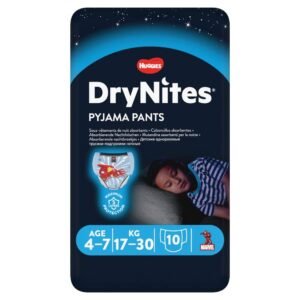 Huggies DryNites für Jungen 4-7 Jahre, 10 Windeln