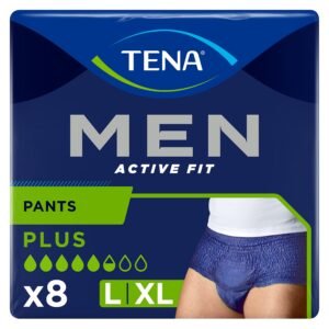 Tena Men Active Fit Pants Plus, L, 8 Stück