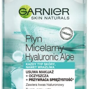 Garnier Skin Naturals Micelarflüssigkeit, Hyaluronic Aloe jeder Hauttyp, auch empfindlich, 400 ml