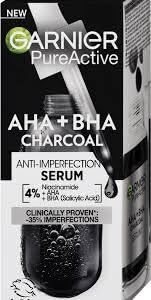 Pure Active AHA + BHA Charcoal Serum