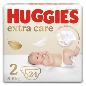 Huggies Baby, Größe 2 (3 - 6 KG), 24 Windeln