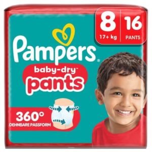 Pampers Baby-Dry Pants Gr.8, Single Pack, 17+kg (16 Stk)