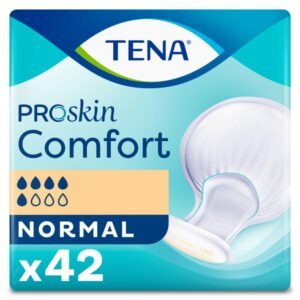 Tena - Tena Proskin Comfort Normal Inkontinenzeinlage, 42 Stück