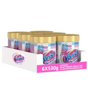 Vanish Oxi Action Whitening Booster Powder 530g (6x 530g)