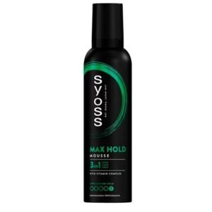 6er Pack - Syoss Haarschaum 3in1 mit Vitaminkomplex - Max Hold - 250ml