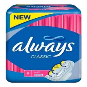 Always Max, Classic Long Plus Einlagen, (9er Pack)