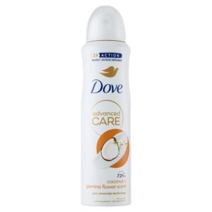 Dove Advanced Care Go Fresh Deodorant Spray Kokosnuss und Jasminblüten, feuchtigkeitsspendende und hautfreundliche Formel, ohne Alkohol, trockene Haut bis zu 72 Stunden, Deodorant für Damen und