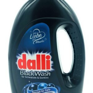 6 x Dalli Black Wash füt Schwarzes & Dunkles Waschmittel 20W 1,1L