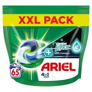 Ariel 4in1 Waschmittel-Pods +Touch By Lenor Unstoppables - 65 Wäschen