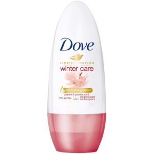 Dove Deo Roll-On Winter Care Anti-Transpirant für 48 Stunden Schutz ohne Alkohol 50 ml 6 Stück