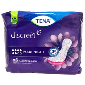 Tena Discreet Maxi Night Hygieneeinlage Blasenschwäche 6 Stück