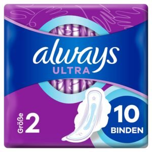 always Ultra Binde Long mit Flügeln 10