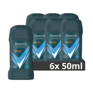 6x Rexona Men Deodorant Stick Advanced Protection Cobalt Dry 50ml