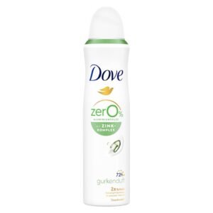 Dove Deodorant-Spray Gurkenduft Deo mit pflegendem Zink-Komplex und 0% Aluminiumsalzen 150 ml 1 Stück