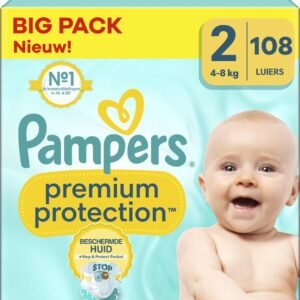 Pampers - Premium Protection - Große 2 - Big Pack - 108 Windeln - 4/8 KG