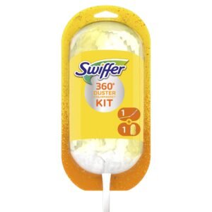 Swiffer Staubmagnet XXL Kit Mit 1 Griff Und 1 3D Staubmagnet Tuch, Nimmt 3x Mehr Staub Und Haare Auf Als Herkömmliche Staubmagneten Und Schließt Sie Ein