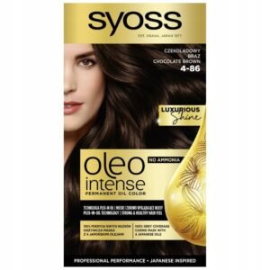 Syoss Oleo Intense Haarfärbemittel, 4.15 Kastanienbraun 115 ml