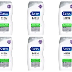 Duschgel der Marke Sanex ideal für Uni, Erwachsene